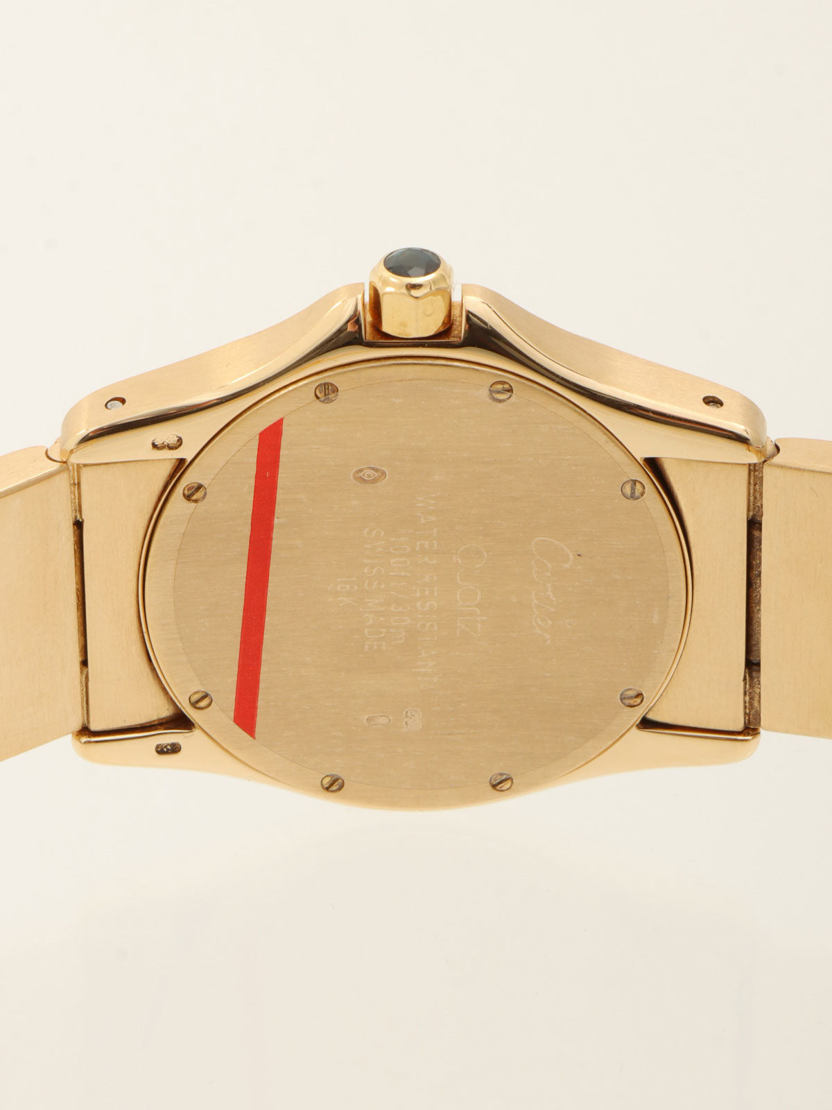 18K Santos Ronde W20029G1 Ivory