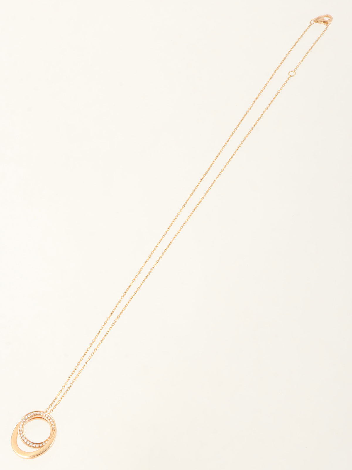 18K 粉金钻石 Ethancel 项链