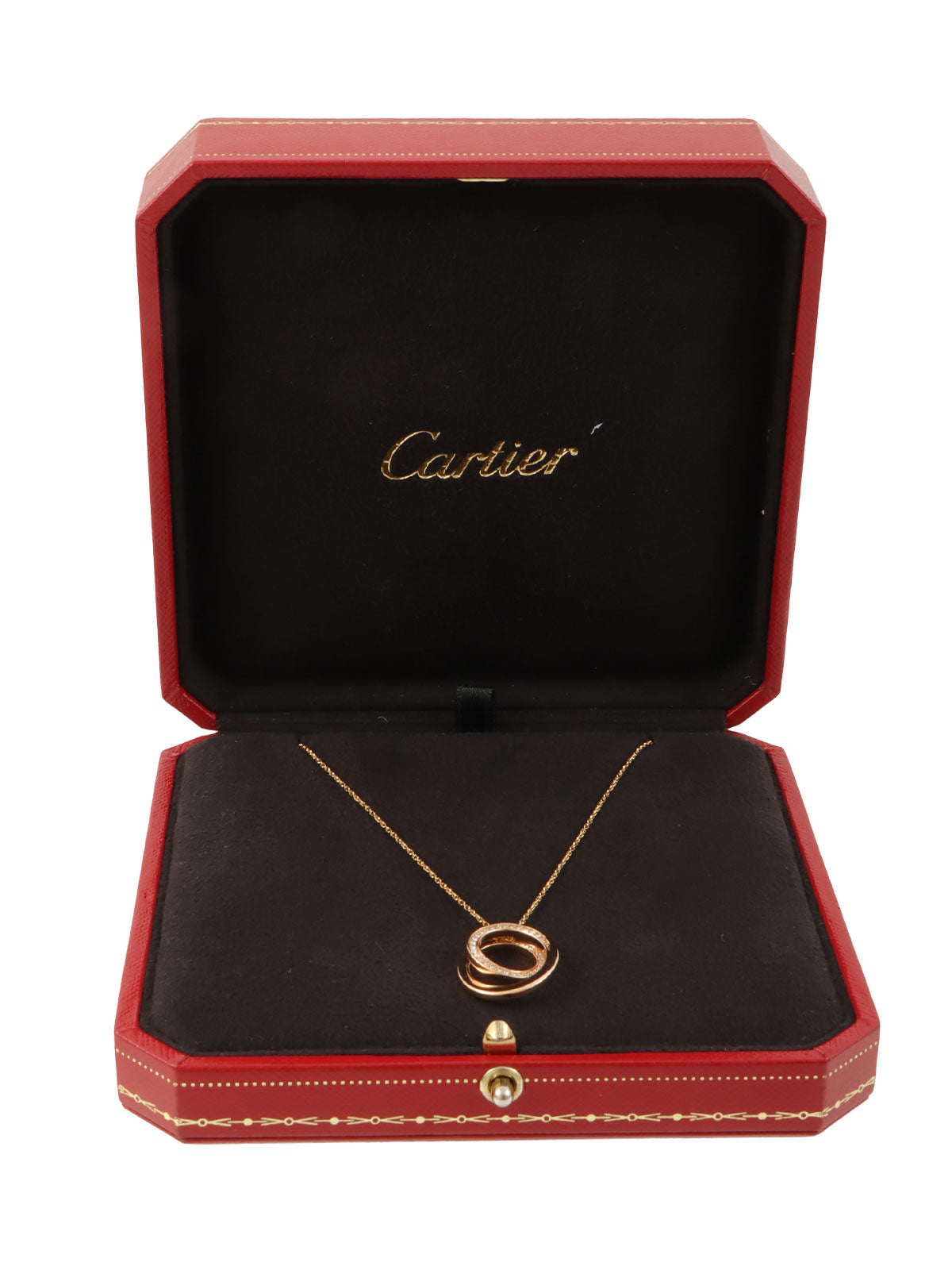 18K 粉金钻石 Ethancel 项链