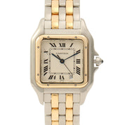 Panthère 2-Row MM Silver/Gold/Ivory