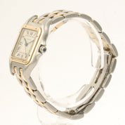 Panthère 2-Row MM Silver/Gold/Ivory