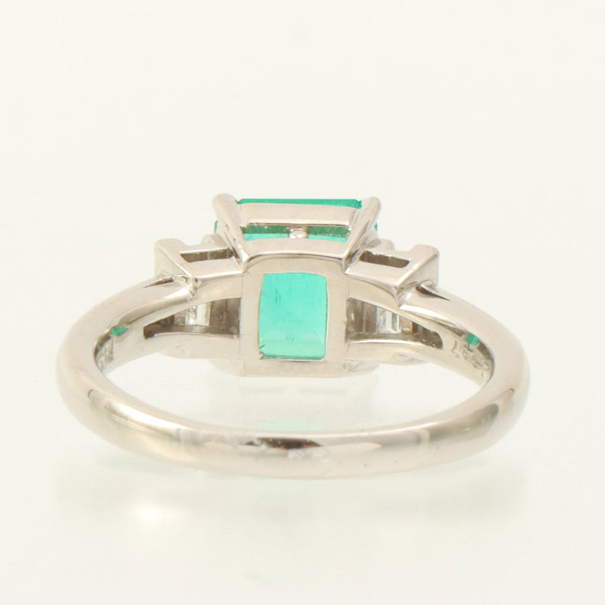Platinum Emerald Diamond #56 Silver