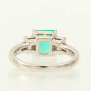 Platinum Emerald Diamond #56 Silver