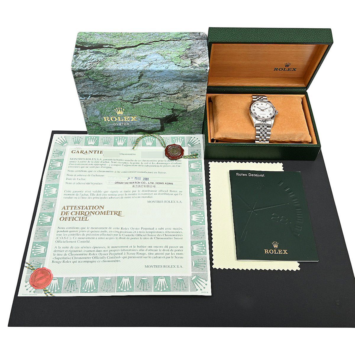2000年頃製 デイトジャスト 36mm 16234 自動巻き ホワイト