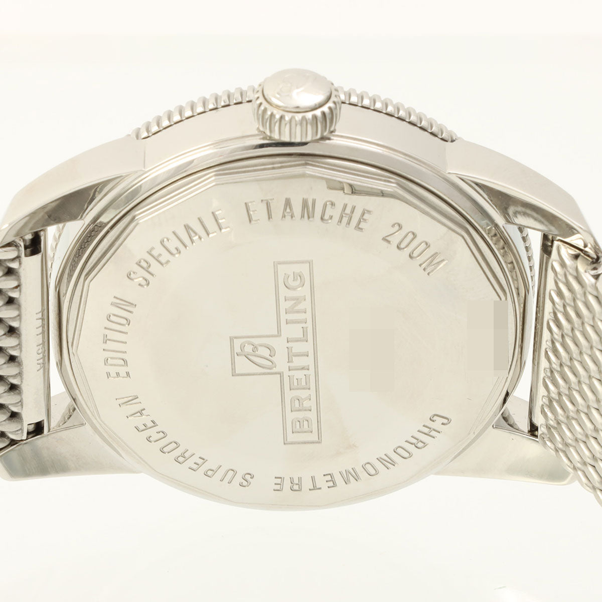 スーパーオーシャン 41mm A17321 自動巻き ブラック/シルバー