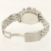 クロノマット44ブルーインパルス 43mm AB01107E 自動巻き ブルー/シルバー