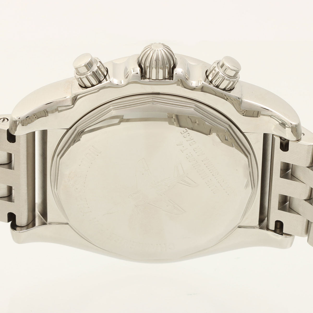 クロノマット44ブルーインパルス 43mm AB01107E 自動巻き ブルー/シルバー
