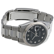 2007~2008年頃製 4Pダイヤモンドオイスターパーペチュアル 34mm 115234G 自動巻き ブラック