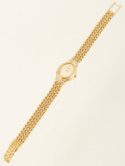 18K钻石椭圆形Credor金