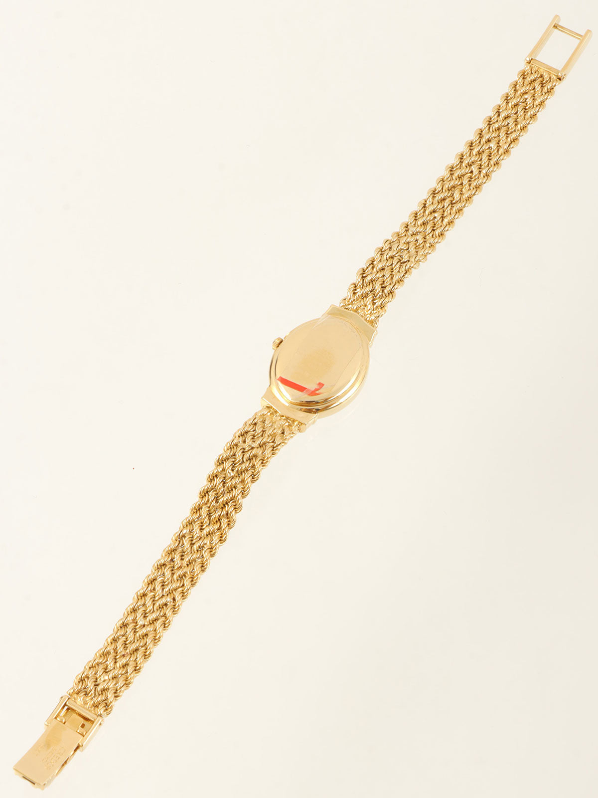 18K钻石椭圆形Credor金