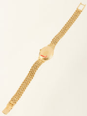 18K钻石椭圆形Credor金