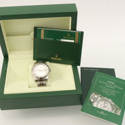 2010年頃製 10Pダイヤモンドデイトジャスト 41mm 116334G G番 自動巻き シルバー
