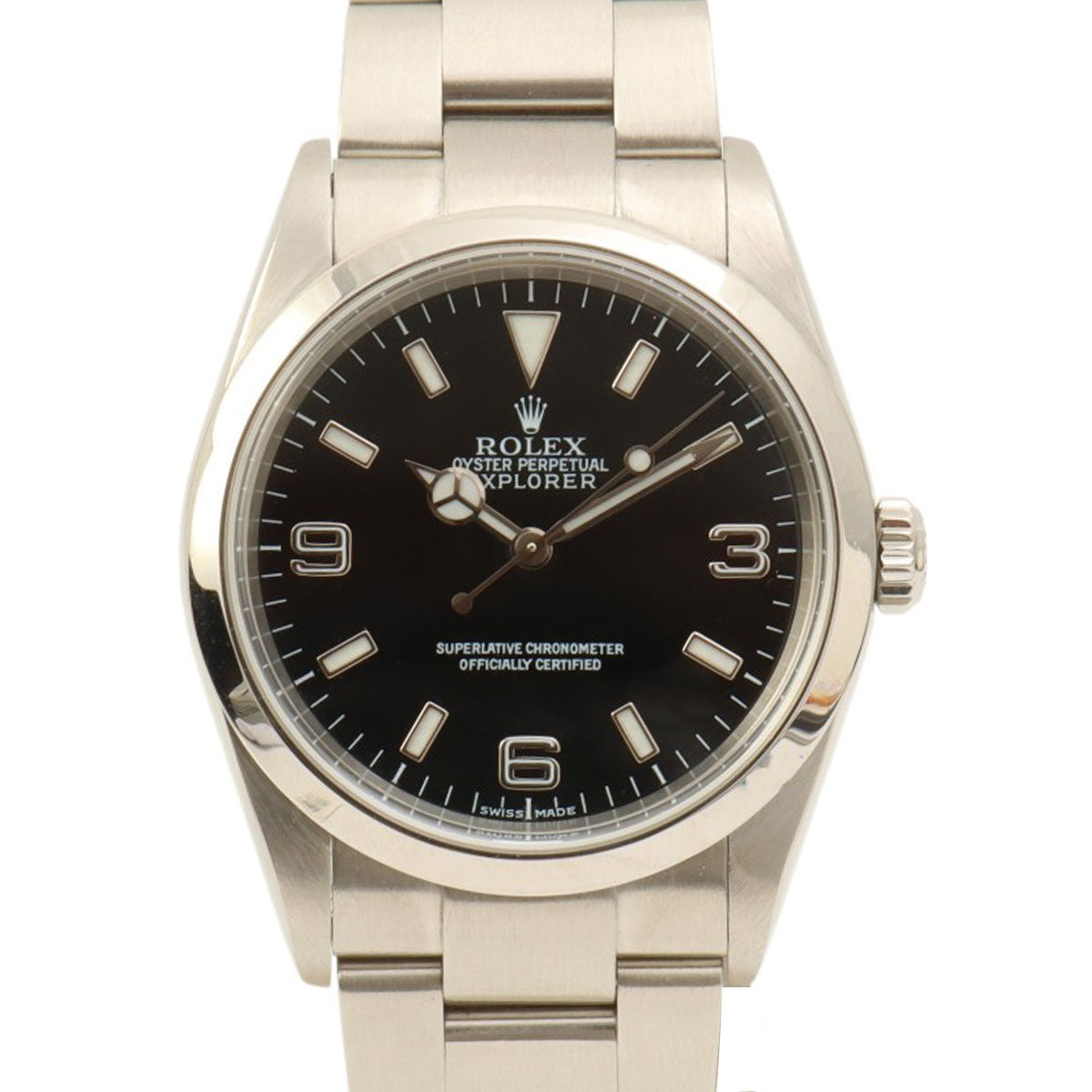 2003年頃製 エクスプローラー36mm 11470 Y番 自動巻き ブラック