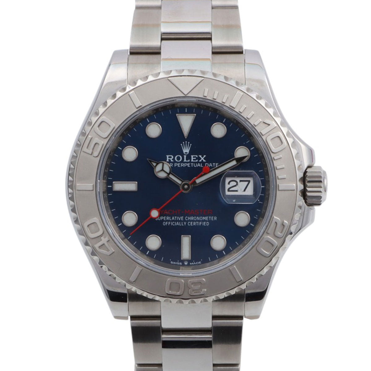 ヨットマスター 40mm 126622 自動巻き ブルー
