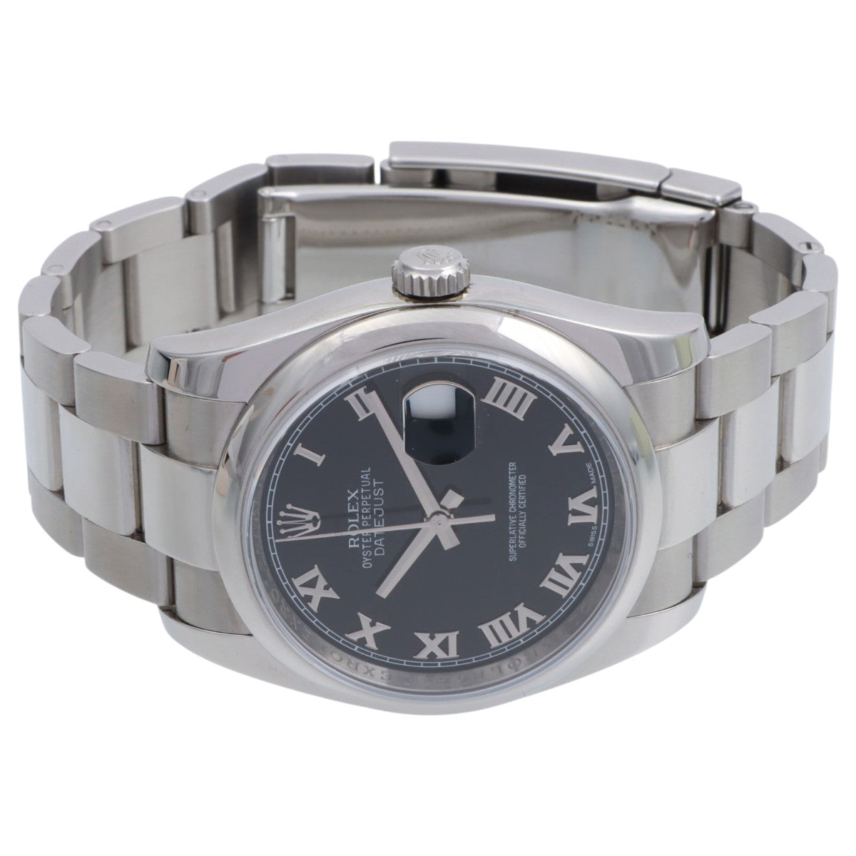 2010年頃製 デイトジャスト 36mm 116200 自動巻き ブラック