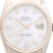 Around 2003 Made 10P Diamond Datejust 36mm 16234NG Automatic Shell