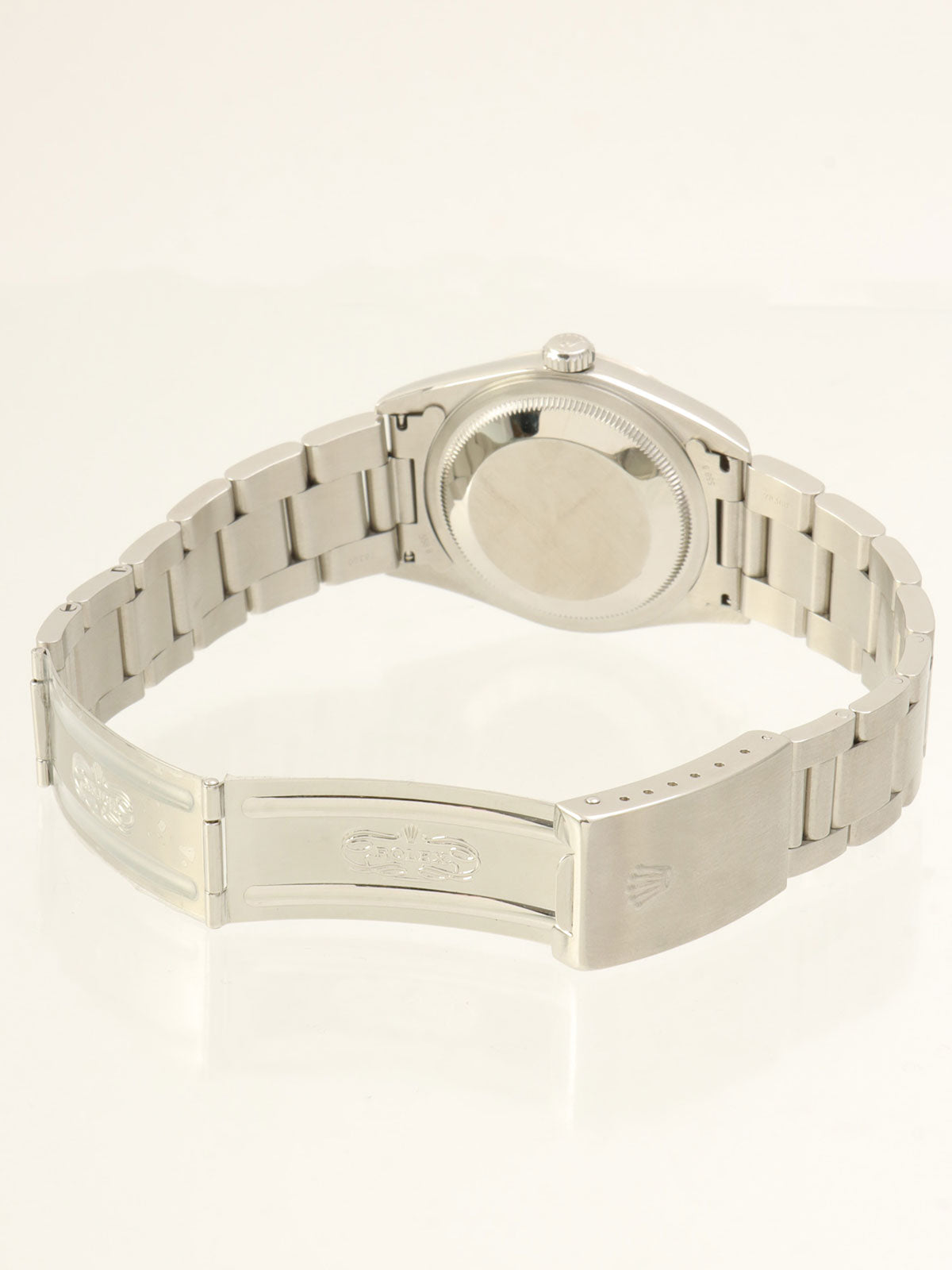 1997年製 オイスターパーペチュアルデイトジャスト 36mm 16200 U番 自動巻き シルバー/ブルー