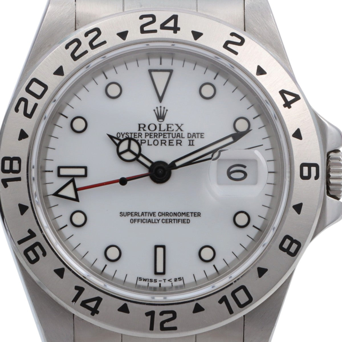 1993年頃製 エクスプローラーII 40mm 16570 自動巻き ホワイト