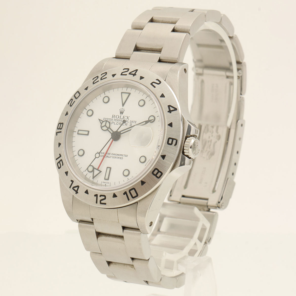 1998-1999 Explorer 40mm 16570 A-serial Automatic Silver