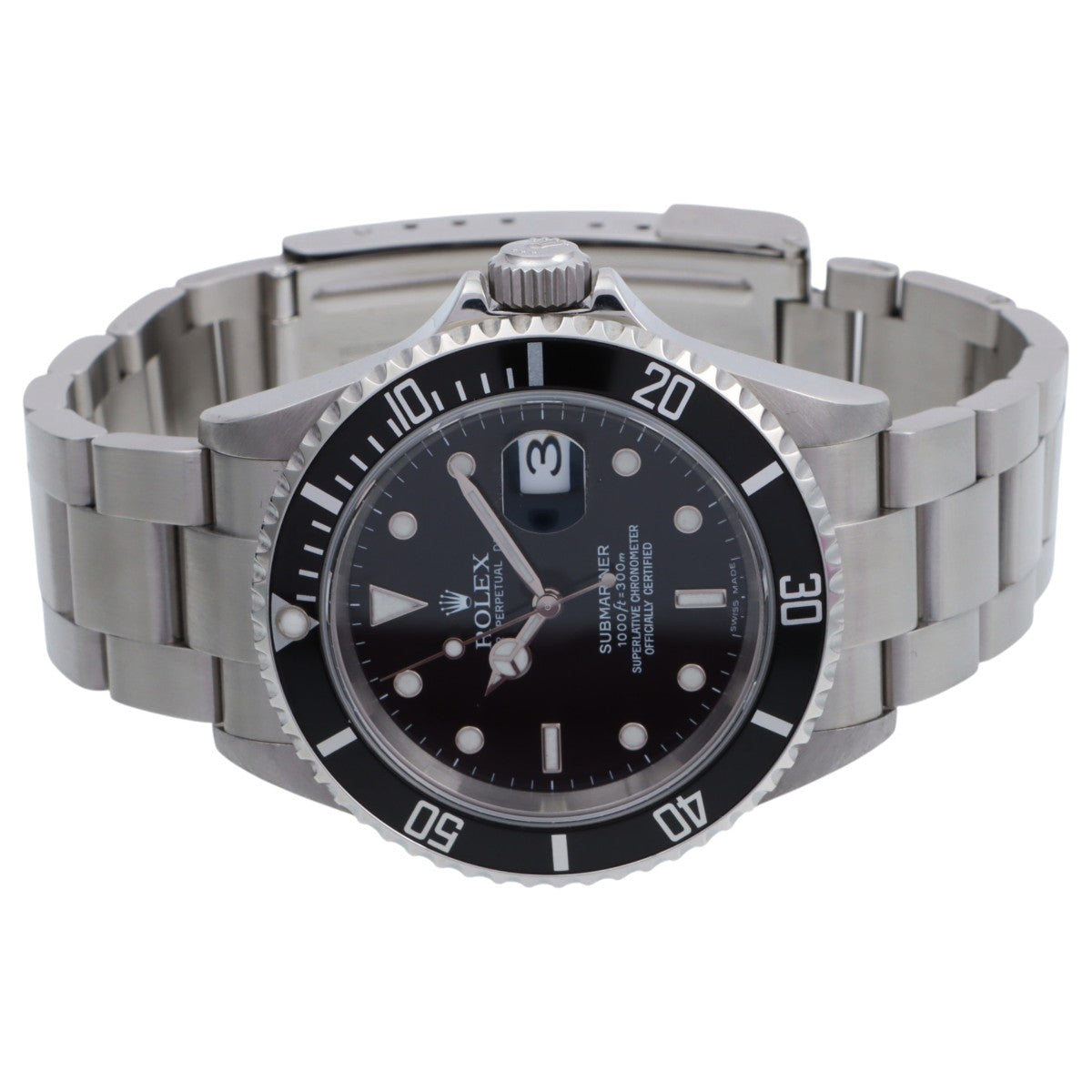 2006年頃製 サブマリーナデイト 40mm 16610 自動巻き ブラック