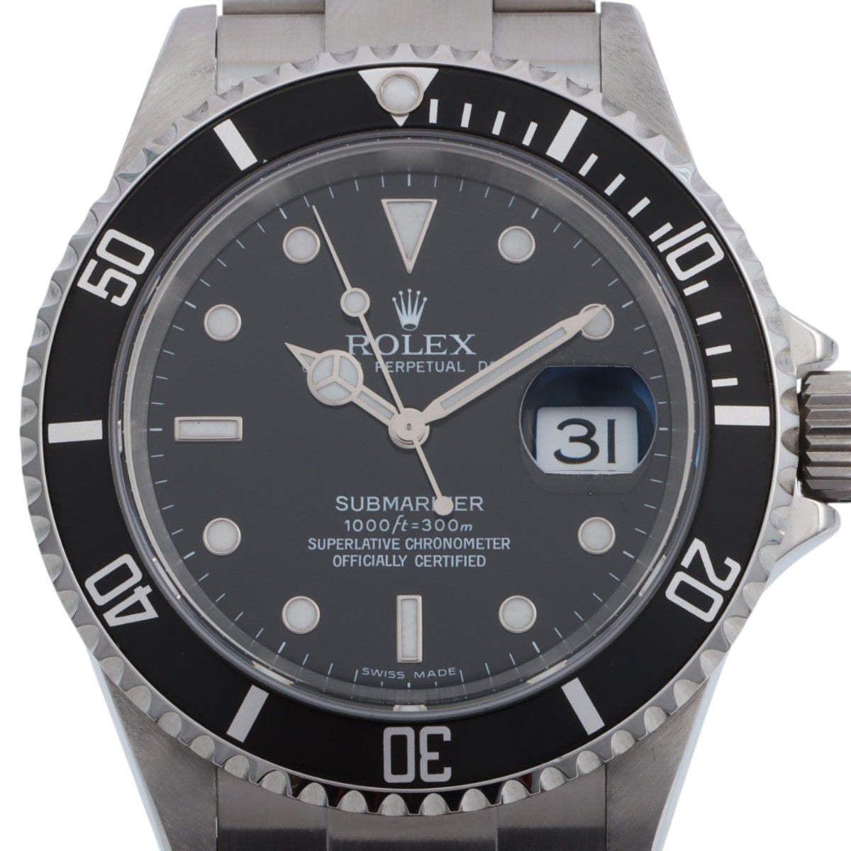 2006年頃製 サブマリーナデイト 40mm 16610 自動巻き ブラック