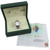 2003~2004年頃製 デイトジャストターノグラフ 36mm 116264 自動巻き ホワイト