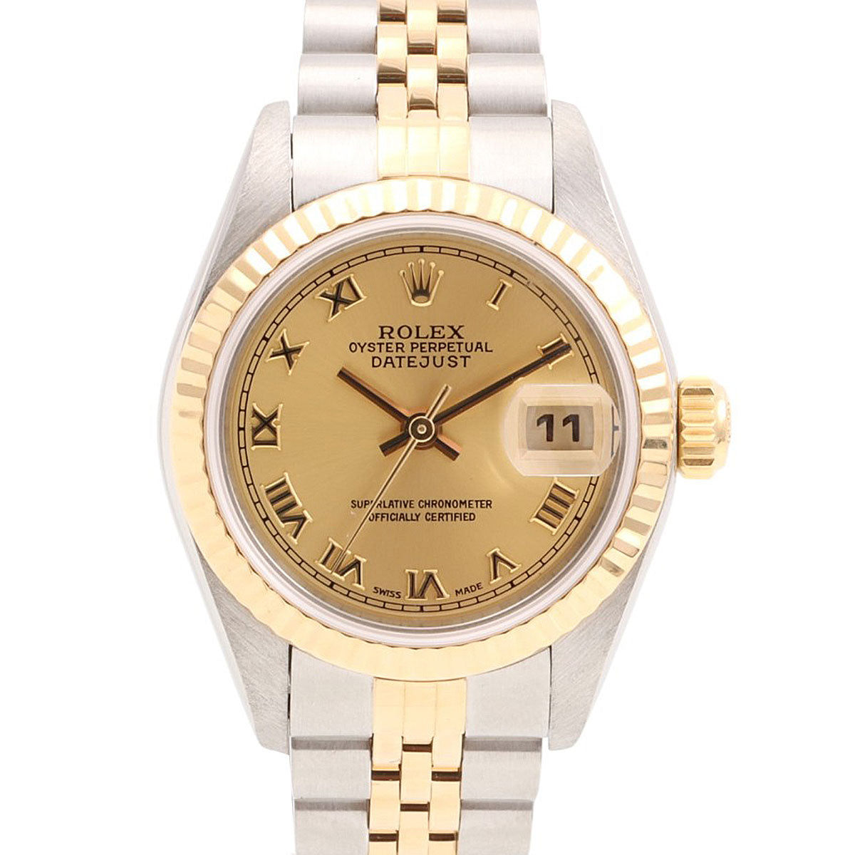 2003~2004年頃製 デイトジャスト 26mm 79173 自動巻き シャンパン