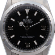 1990~1991年頃製 エクスプローラーI 36mm 14270 自動巻き ブラック