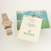 1987~1988年頃製 デイトジャスト 36mm 17013 R番 クオーツ ゴールド