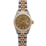 1991年頃製 10Pダイヤモンドデイトジャスト 26mm 69173G 自動巻き シャンパン