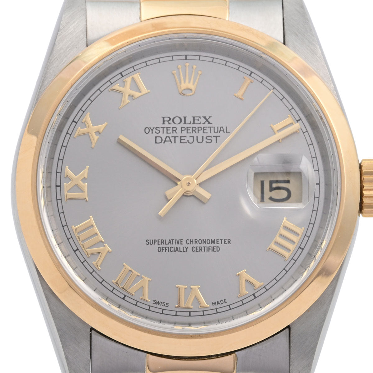 1998~1999年頃製 デイトジャスト 36mm 16203 自動巻き シルバー