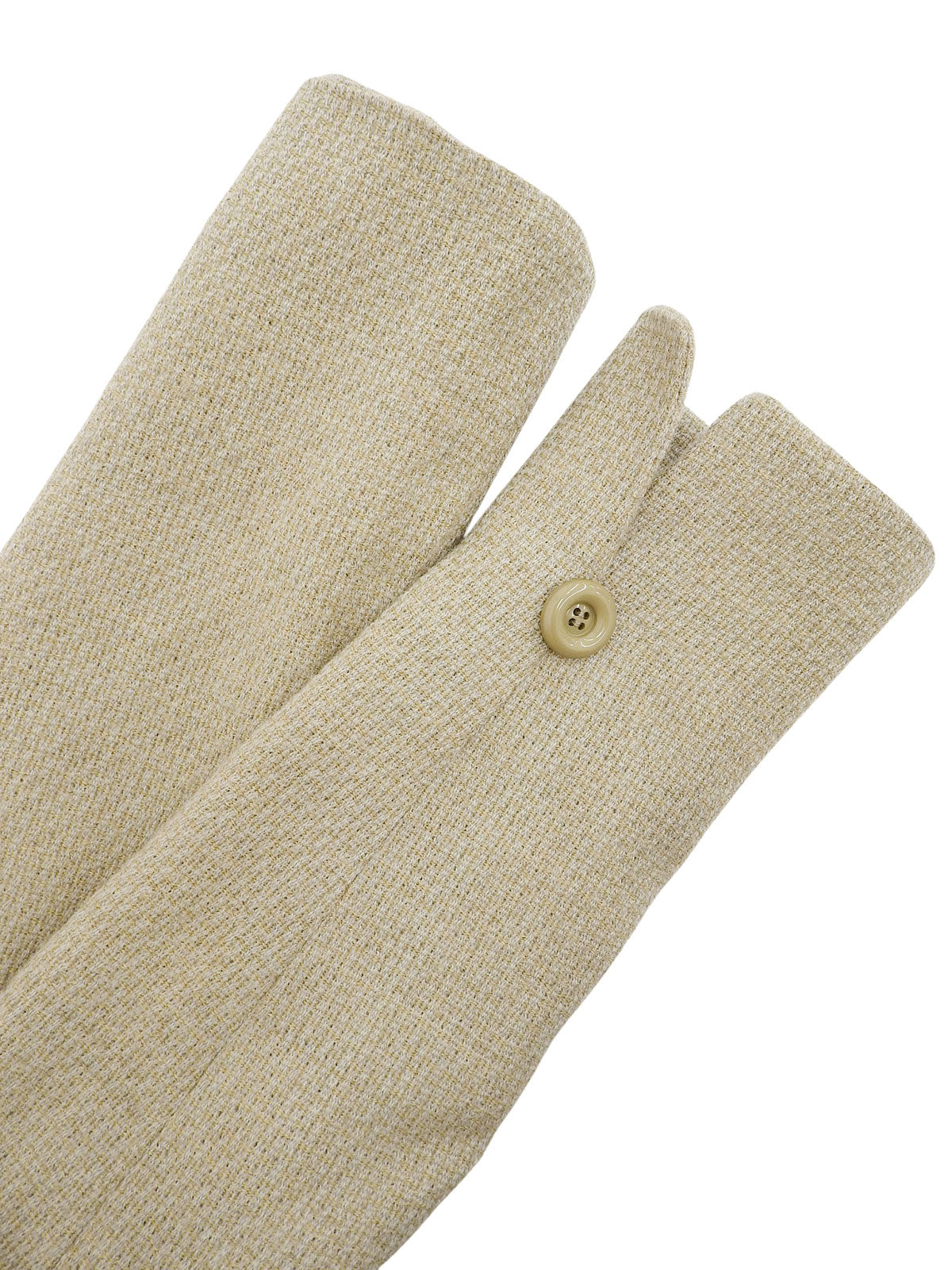 Tweed Double-Breasted Jacket #M Beige/Mint