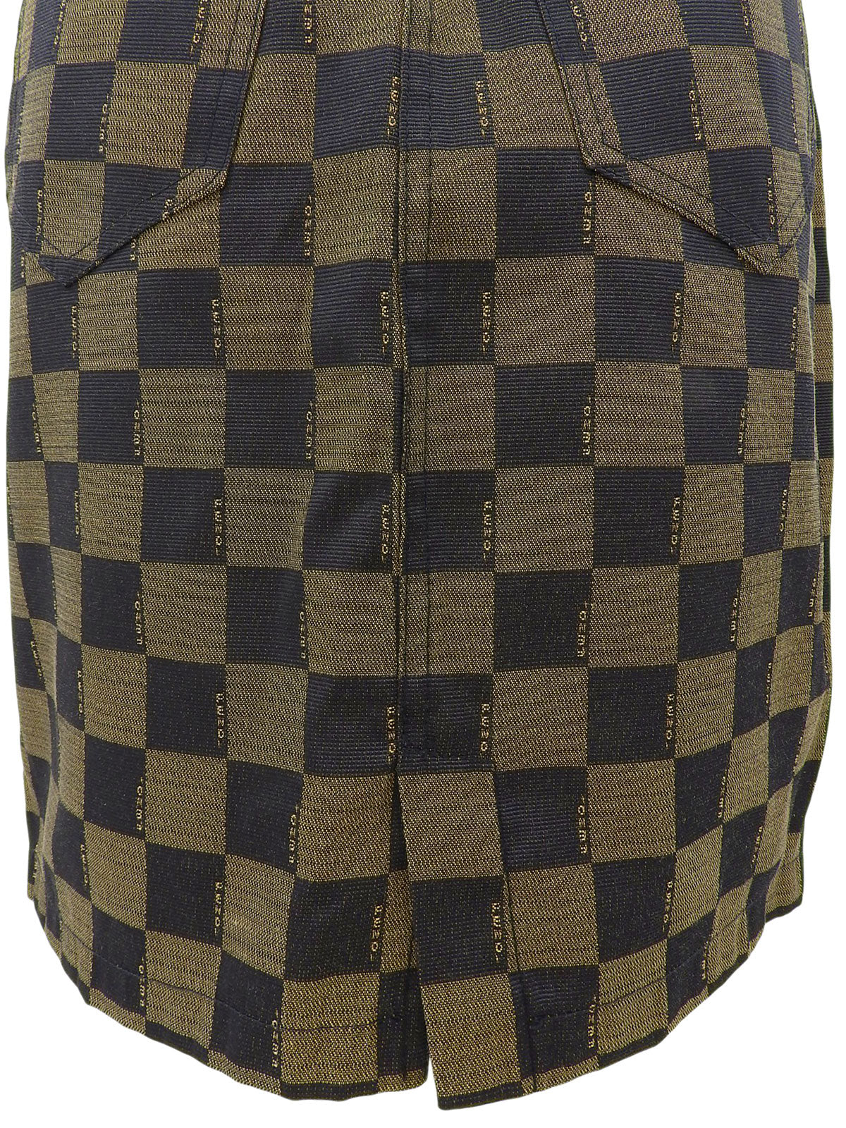Pecan Pattern Skirt #42 Brown/Black