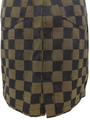 Pecan Pattern Skirt #42 Brown/Black