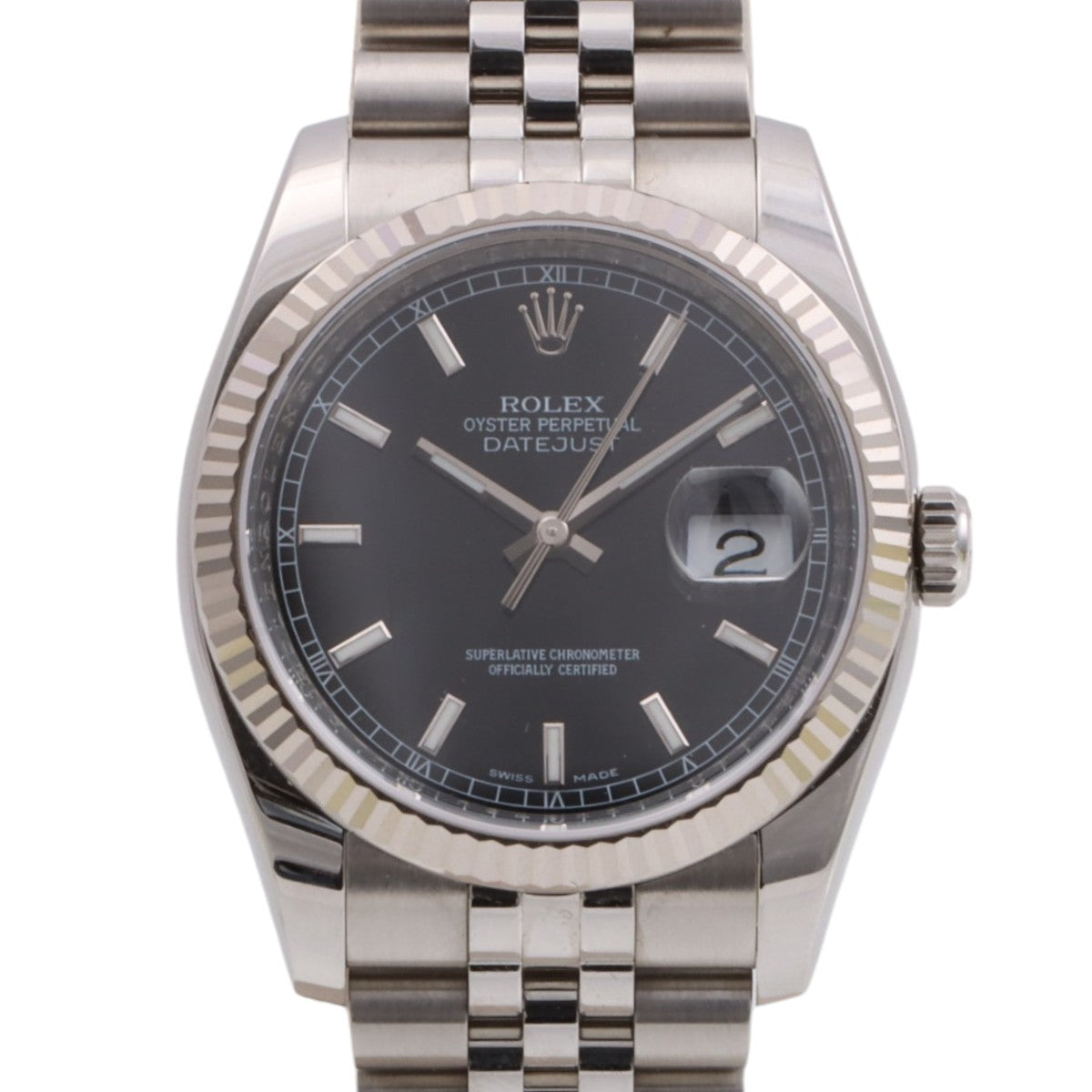 2007~2008年頃製 デイトジャスト 36mm 116234 自動巻きブラック