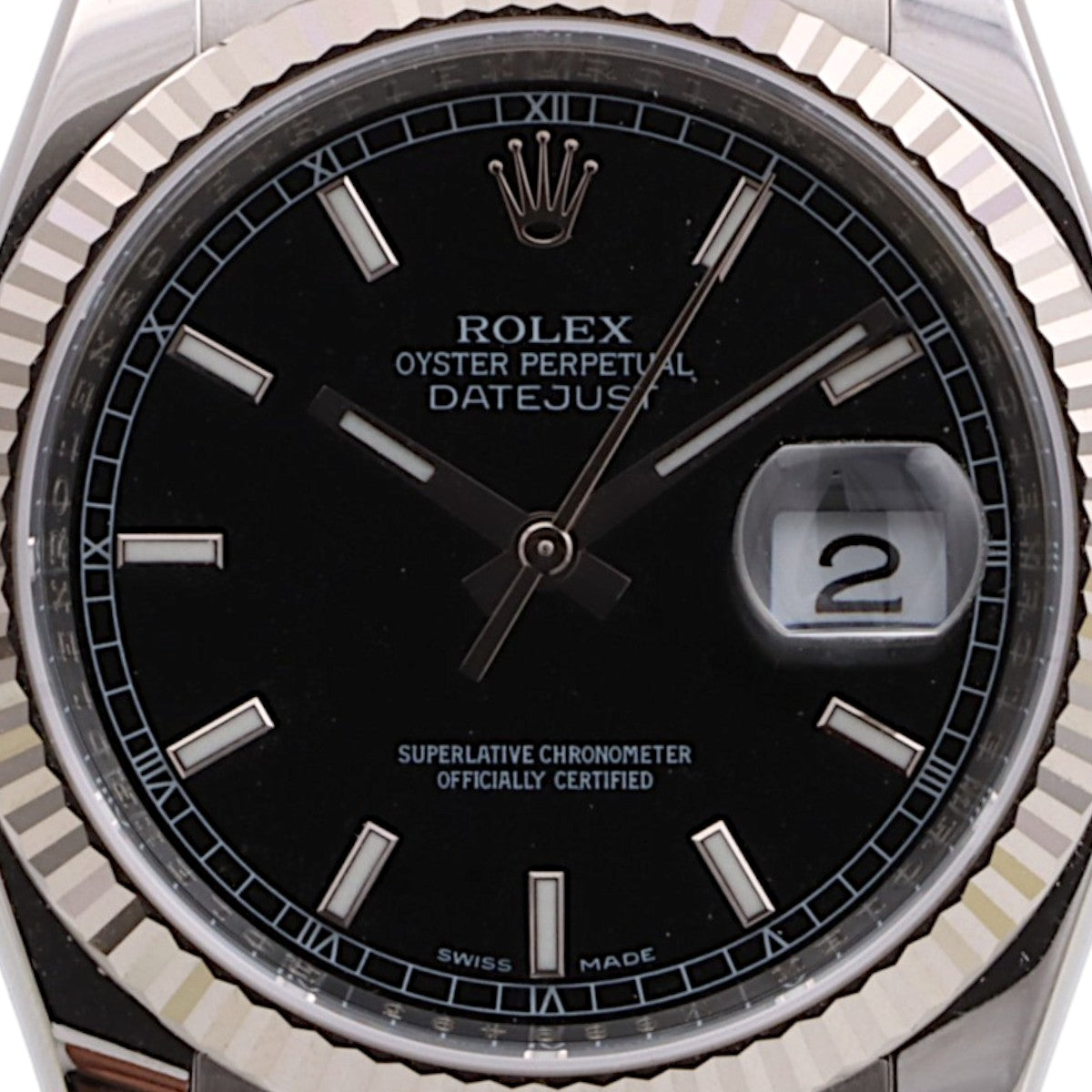 2007~2008年頃製 デイトジャスト 36mm 116234 自動巻きブラック