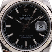 2007~2008年頃製 デイトジャスト 36mm 116234 自動巻きブラック