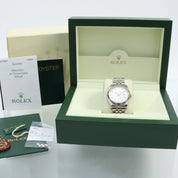 2005年頃製 10Pダイヤモンドデイトジャスト 36mm 116234G 自動巻き シルバー