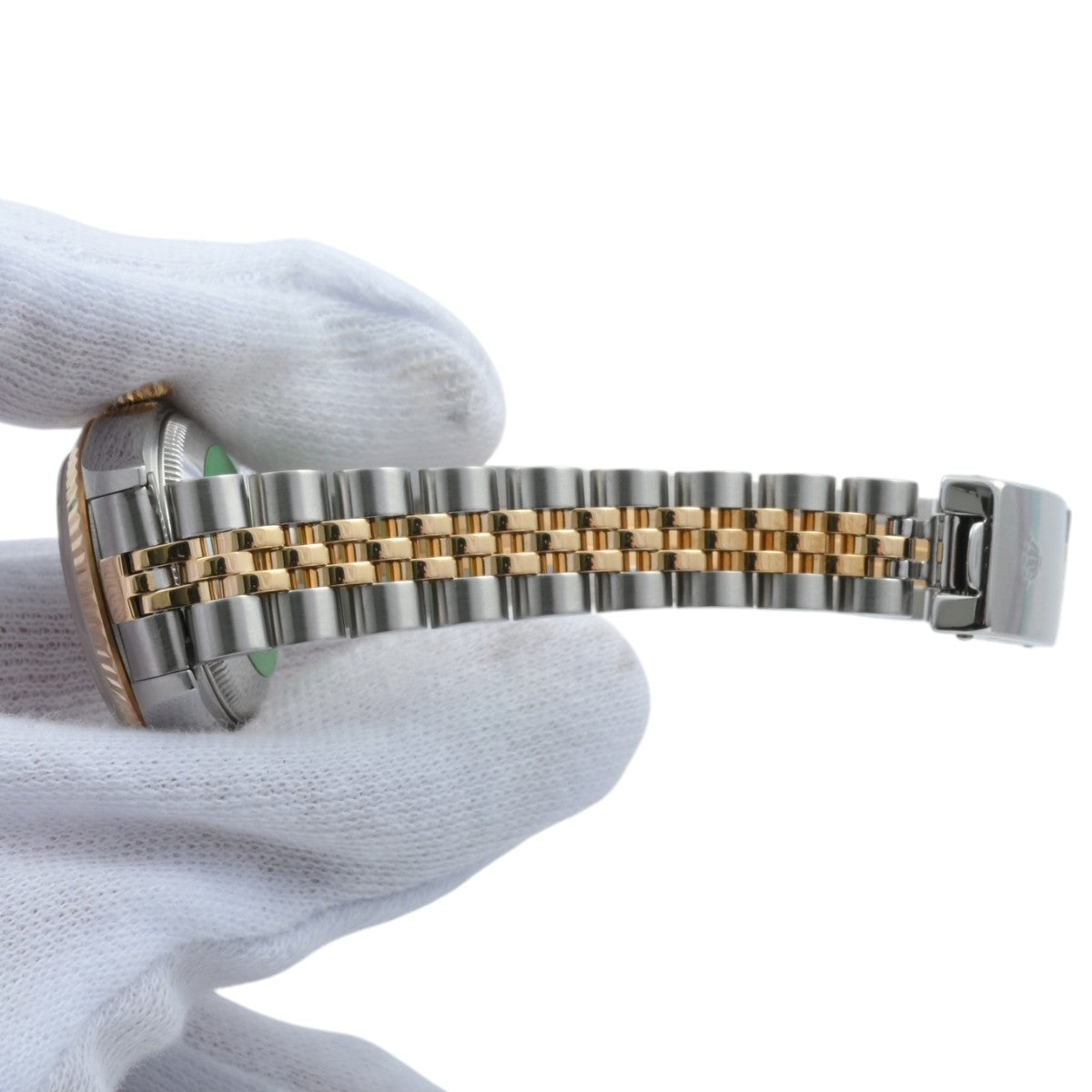 1996年頃製 10Pルビーデイトジャスト 26mm 69173NGR 自動巻き ホワイトシェル