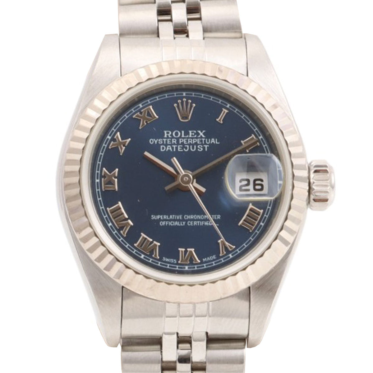 1998年頃製 デイトジャスト 26mm 79174 自動巻き ブルー