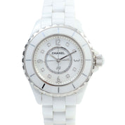 J12 H2422 34mm クオーツ ホワイト