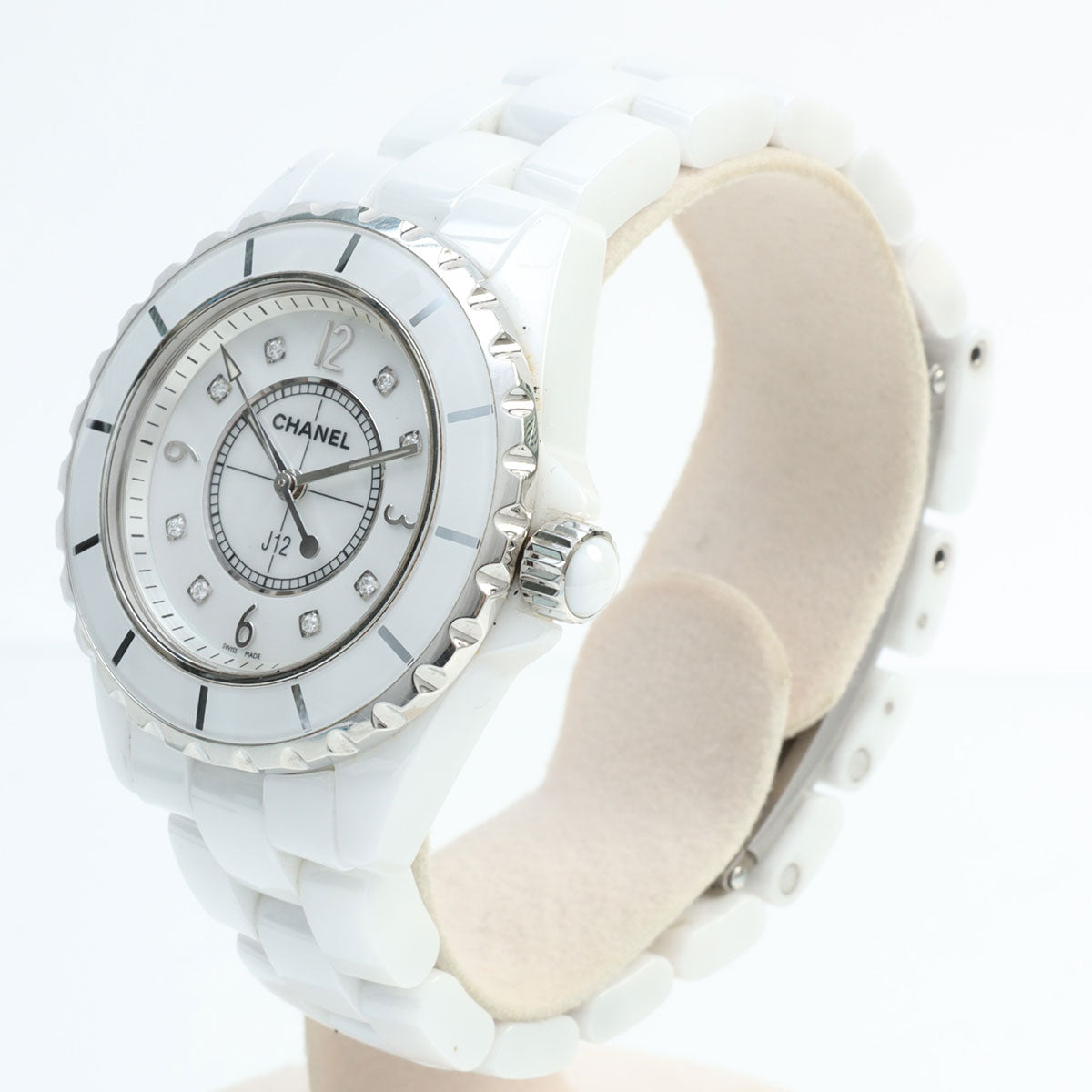 J12 H2422 34mm クオーツ ホワイト