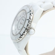 J12 H2422 34mm クオーツ ホワイト