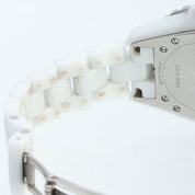 J12 H2422 34mm クオーツ ホワイト