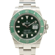 Submariner Date 40mm 116610LV Automatic Green