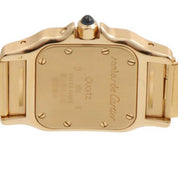 18K Santos Galbée Moonphase SM W2006C5 Quartz Gold