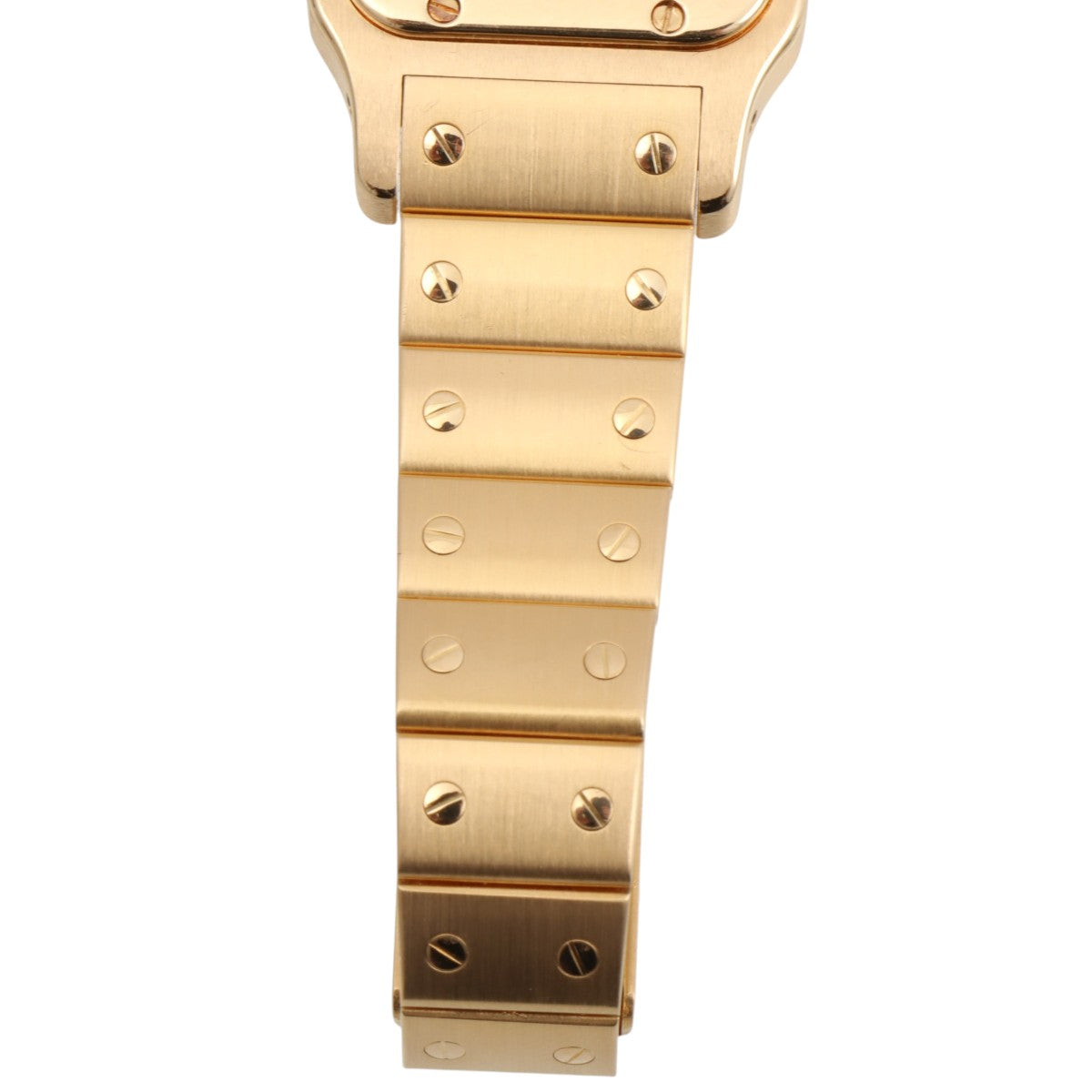 18K Santos Galbée Moonphase SM W2006C5 Quartz Gold