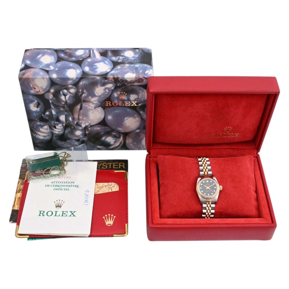 Circa 1993 10P Diamond Datejust 26mm 69193G Automatic Black