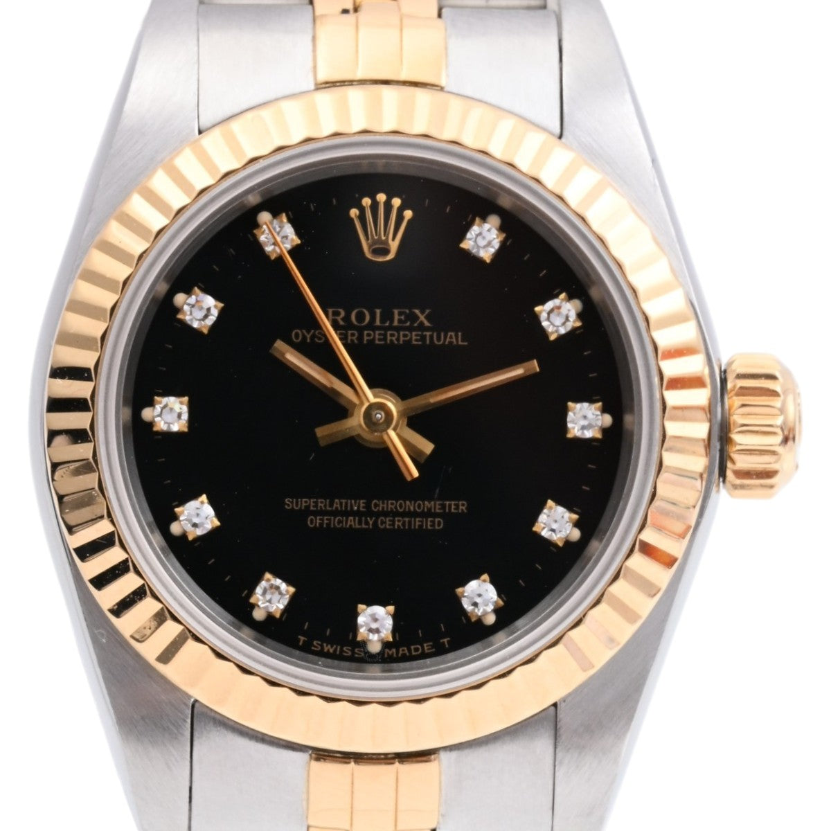 Circa 1993 10P Diamond Datejust 26mm 69193G Automatic Black