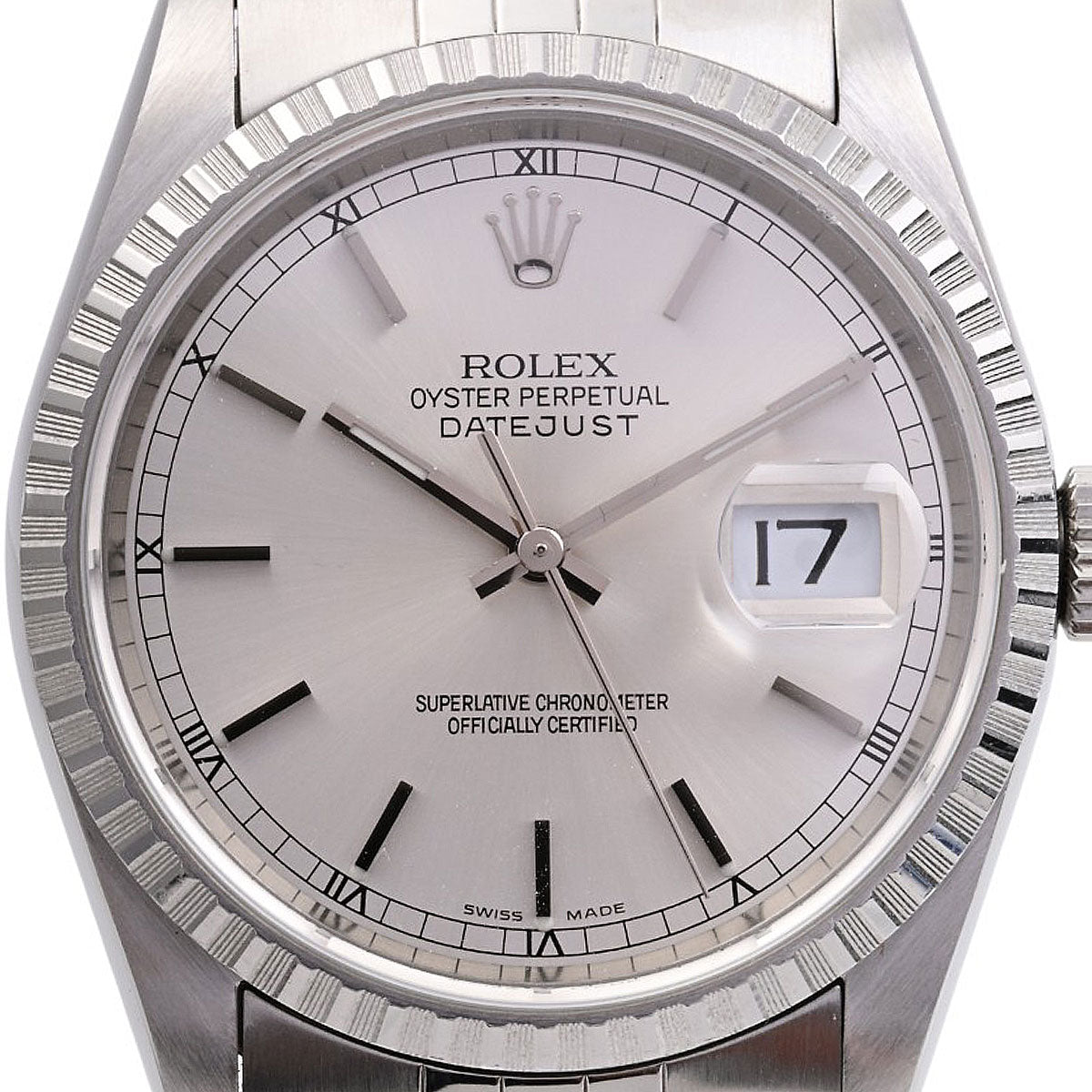 1996年頃製 デイトジャスト 36mm 16220 自動巻き シルバー